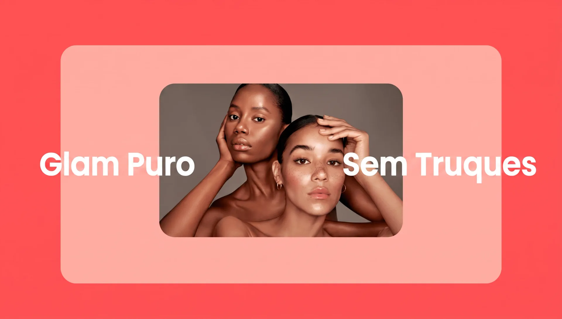 Glam puro, sem truques