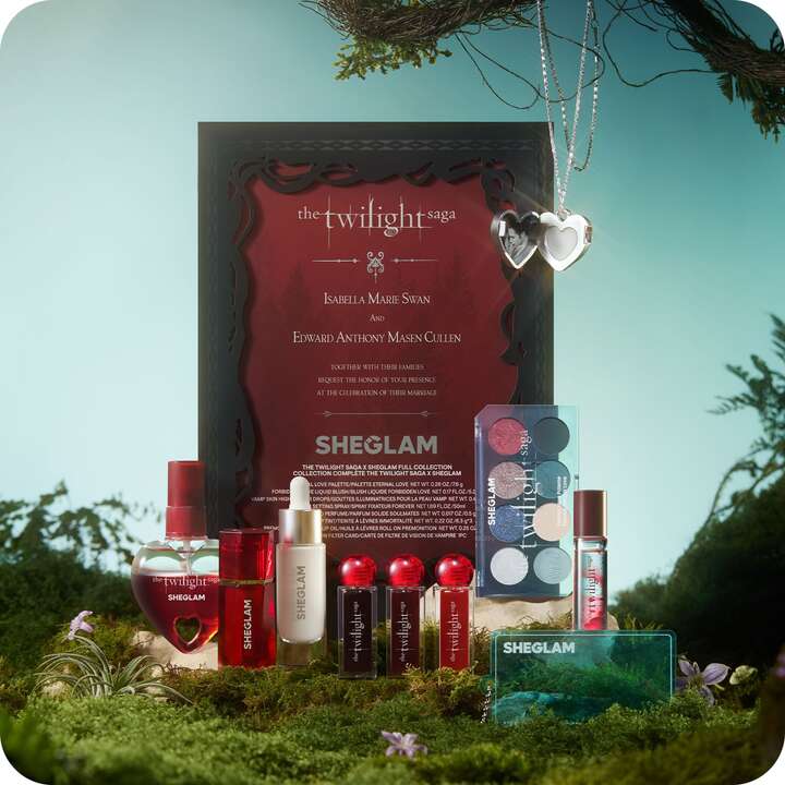 Kit Coleção Completa The Twilight Saga X SHEGLAM