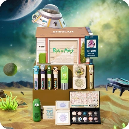 Kit Coleção Completa Rick and Morty x SheGlam